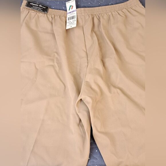 Alfred Dunner San Antionio RK tan pull on pants size 18 NWT - Picture 6 of 7